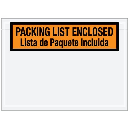 Bsc Preferred 7-1/2 x 5-1/2'' Bilingual Packing List Envelopes English/Spanish, 1000PK BUY00027157